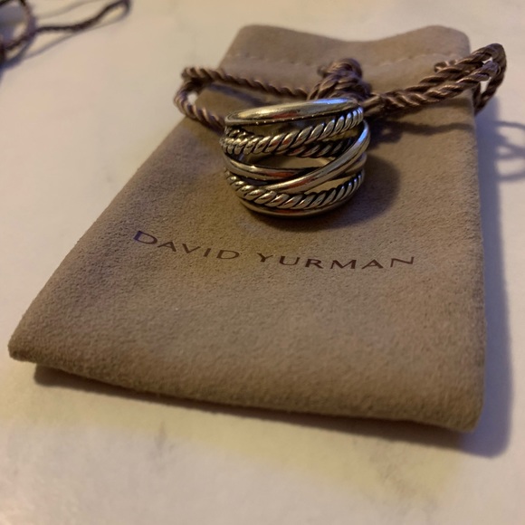 David Yurman Jewelry - David yurman silver ring size 8